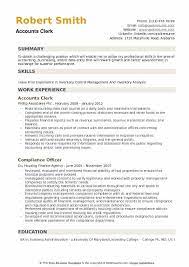 The accounting clerk resume presents the skills and strengths of the job candidate in a clear and make good use of the sample accounting clerk resume objective statements to highlight your own. Accounts Clerk Resume Samples Qwikresume