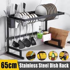 Maybe you would like to learn more about one of these? Onhand 65cm Over Sink Dish Drying Rack Drainer Shelf For Kitchen Supplies Storage Shopee Philippines