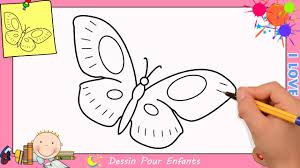 By anas kho on august 3, 2020 coloriage dessin imprimer. Comment Dessiner Un Papillon Facilement Etape Par Etape Pour Enfants 8 Youtube