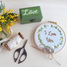 Hand Embroidery Wedding Gift Wedding Embroidery Hoop Proposal Engagement Gift Wedding Ring Engagement Gifts Ring Bearer Wedding Wedding Embroidery Hoop