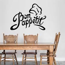 20 dining room wall decor ideas. Bon Appetit Wall Sticker Decals Vinyl Dining Room Decor Removable Kitchen Decor Decor Decals Stickers Vinyl Art Home Garden Worldenergy Ae
