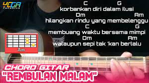 Chord Gitar Rembulan Malam Arief Korbankan Diri Dalam Ilusi Youtube