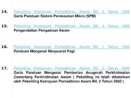 Pekeliling kemajuan pentadbiran awam bil. Pekeliling Kemajuan Pentadbiran Awam Ppt Download