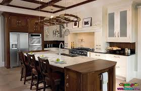 نجف مطابخ باللون البني اشيك اجمل احلى احدث افكار و تصميمام مطابخ عصرية حديثة جميلة