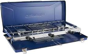 Campingaz Chef Folding Double Burner Stove and Grill ...