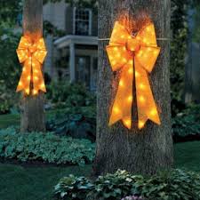 Lighted Yellow Ribbon Bow Yellow Ribbon Yellow Ribbon Military Fourth Of July Decorations