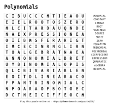 chemistry word search