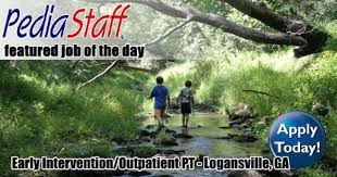 Hot New Job Pediatric Outpatient And Ei Physical Therapist Logansville Ga Pediatrics New Job Physics