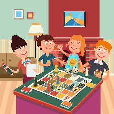 15 juegos de mesa para disfrutar en familia cargados de risas imaginacion e ingenio. 22 840 Familia Jugando Vectores Ilustraciones Y Graficos 123rf
