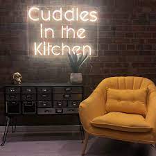 Cuddles In The Kitchen Bag Bones Led Neon Neon Decor Neon Signs Home Home Decor
