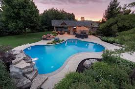 Outdoor Design Trend 23 Fabulous Concrete Pool Deck Ideas Backyard Pool Swimming Pool Designs Pool Designs