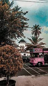 Bandung Indonesia Pemandangan Kota Pemandangan Fotografi Alam
