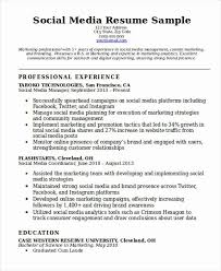 Professional social media specialist resume examples & samples. 85 By Social Media Resume Samples Resume Format