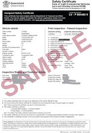 At our location in maryborough, queensland, customers can access queensland department of transport and main roads (tmr) and national heavy vehicle regulator (nhvr) modification plates covering all vsb6, vsb14 and qcop codes. Gold Coast Safety Certificate Check List Safety Certificates