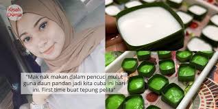 Resepi tepung pelita sukatan cawan. Cara Buat Acuan Tepung Pelita Guna Daun Pandan Indonesian Food Recipes