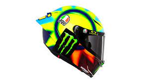 One of valentino rossi's most used helmet designs during the 2006 and 2007 seasons of motogp was the aldo drudi designed agv gothic helmet. Hear The Story Behind Valentino Rossi S New Soleluna 2021 Helmet