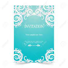 Pngkit selects 214 hd invitation card png images for free download. Invitation Card Wedding Card With Ornamental Soft Blue Background Royalty Free Cliparts Vectors And Stock Illustration Image 66909232