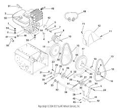 Check out results for ariens snow thrower Ariens 924333 000101 St1024 10hp Tec 24 Blower Parts Diagram For Engine And Belt Drive