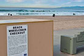 La County Beach Wheelchairs Beaches Harbors