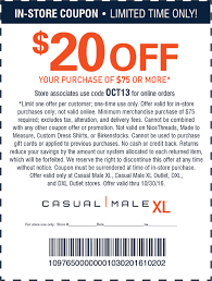Casual Male Xl Coupons Shopping Deals Shopping Coupons Coupon Apps Store Coupons