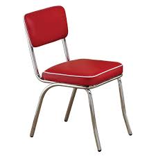 Dining sets (598 results) vintage dining sets. Ul Li Set Of 2 Chairs Li Li Manufacturer Warranty 1 Year Warranty Li Li Weight 29 7 Pounds Li Li Dimensions D X W X H 21 X 17 X 32 5 Inches Li Li Color Red Leatherette Li Li Chrome Plated Frame And Red Cushioned Seat And Padded Seat Back