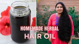 We can now combine this knowledge and come up with a natural hair growth oil recipe that actually helps most people see a huge difference in their hair. Homemade Herbal Hair Oil Natural Oil Boosts Hair Growth Subbu Cooks