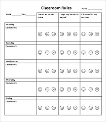 61 Organized Free Child Behavior Modification Chart