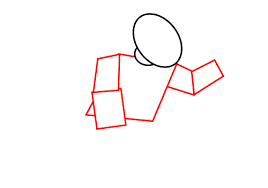 How To Draw A Cartoon Hockey Goaltender In Action