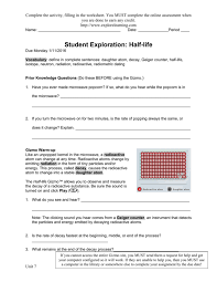 You know that reading explore learning gizmo answer key nuclear decay is useful, because we can easily get a lot of information from your resources. Half Life Gizmo 2016 Jones Bio