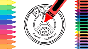 720 x 1280 jpeg 115 кб. How To Draw Paris Saint Germain Badge Draw The Psg Logo Coloring Pages For Kids Tanimated Toys Youtube