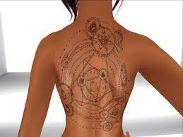 But, is there anything that says it can't be a tattoo on your own body? Second Life Marketplace Amber S Apples Arcane Back Tattoo 3