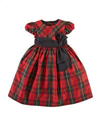 Taffeta Tartan Plaid Dress Red 2t 6x Tartankleid Kleider Fur Kleine Madchen Madchen Kleidung