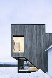 Photo 6 Of 17 In This Modern Farmhouse In Quebec Will Make You Do A Utvendig Hus Arkitektur Moderne Hus