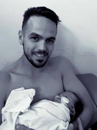 Our greatest achievement to date… And baby makes three (or four if you  include our fur baby!). @brad_dilworth and I are so thrilled to announce  Evelyn Grace Larkin-Dilworth or little “Evie”. Born