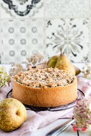 Zaubern sie schnell und einfach leckere kuchen mit der backfertigen mohnfüllung von dr.oetker dr.oetker mohn back backfertige mohnfüllung 250g. Mohnkuchen Mit Birnen Und Streuseln