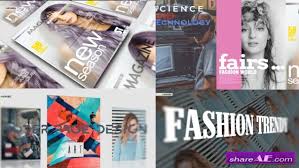 You can use these types of templates if you want to prioritize making creative magazine covers. Videohive Magazine Promo 24065809 Free After Effects Templates After Effects Intro Template Shareae