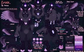 She has a few dark gray features, such as the wings, and various other parts of her body. Ender By Ender Fur Affinity Dot Net