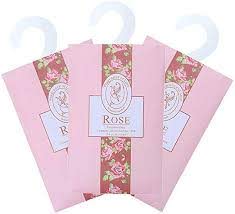 Lioobo 3pcs Scented Sachets Hanging Fragrance Sachet Bags Perfume Packets Shoe Closet Deodorizer For Drawer And Car Lovely Fresh Fragrance Rose Amazon Ca Home Kitchen