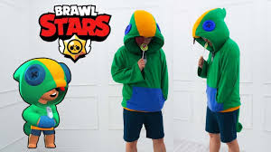 Let's go! we can do this! time to brawl. yeah! Brawl Stars Making Leon Costume Youtube