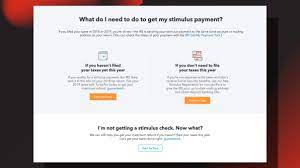 And if you don't have anything on record either way with the irs but you're owed a stimulus payment, at least you now have the irs get my payment page to provide. The Irs And Turbotax Teamed Up To Roll Out Stimulus Checks It Could C