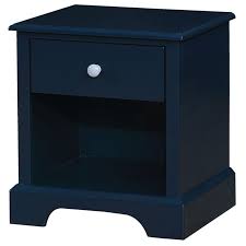 Consider the space you have in your bedroom before your select. Furniture Of America Belantra Transitional Wood 1 Drawer Kids Nightstand In Blue Walmart Canada