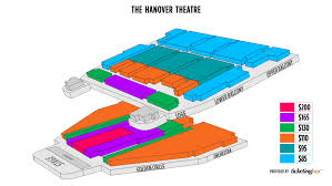 Worcester The Hanover Theatre Seating Chart English Shen