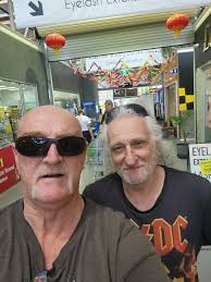 Well, after about 30 years, caught up with an old friend from High School.  Some of you might remember him, Martin Boot.