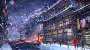 Search for animated video backgrounds with us. Download Anime City Wallpaper