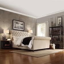 We did not find results for: Knightsbridge Beige Linen Rolled Top Tufted Chesterfield Queen Bed With Footboard