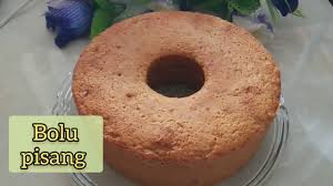 Enak, praktis, dan nggak pakai oven. Resep Bolu Pisang Panggang 4 Telur Lembut Dan Enak Youtube