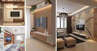 Wood looks nice in almost any variation. Myhouseplanshop Flat Screen Tv Feature Wall Design Ideas For Modern Living Room