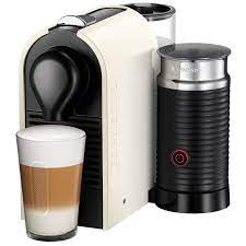 Krups pod & capsule coffee machines with frother. Krups Umilk Pure Cream Coffee Machine Nespresso