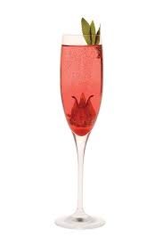 Kir Royal Wild Hibiscus Hibiscus Cocktail Rose Water Cocktails Hibiscus Syrup