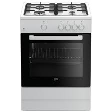 Las mejores marcas en cocinas y los mejores precios. Cocina Beko Fsg62000dwl Gas Butano Horno 60cm Tapa Cristal 180 25 Iva Black Friday Gran Oferta